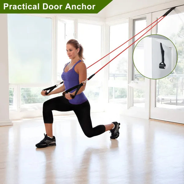 11pcs Resistance Band Set with Handles